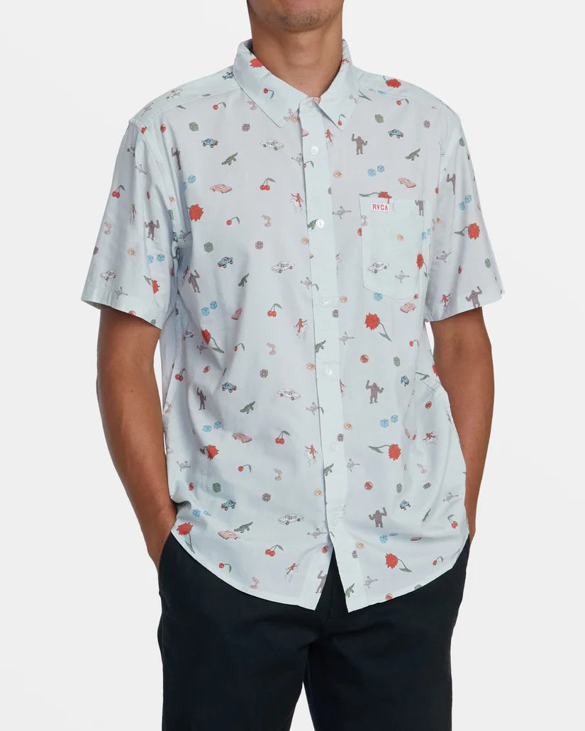 CAMISA MASCULINO RVCA LUKE P WVTP – foto 3